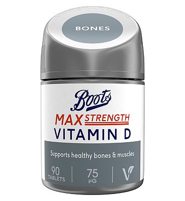 Boots Max Strength Vitamin D 75 g 90 Tablets (3 month supply) Review