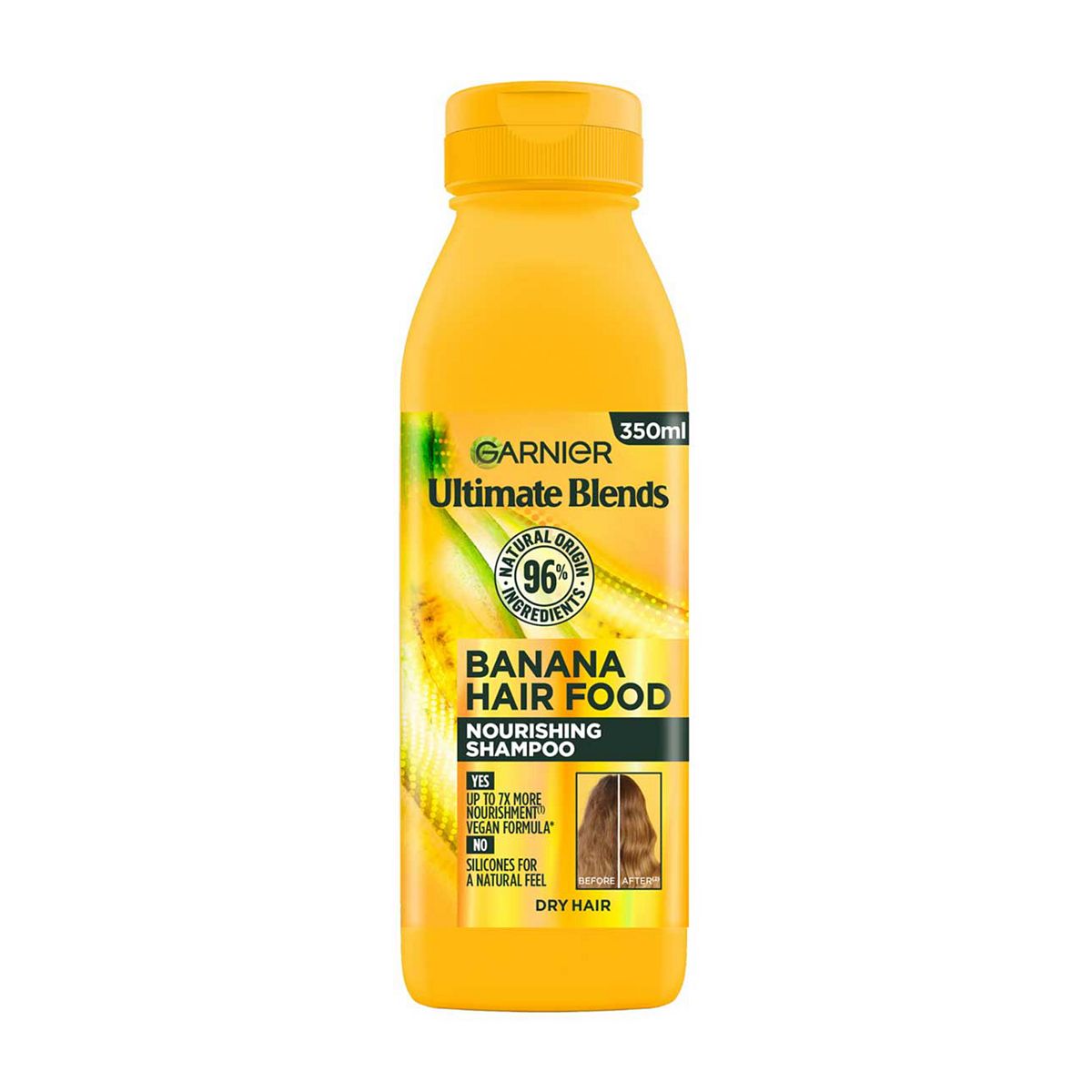 Garnier Ultimate Blends Nourishing Hair Food Banana Shampoo For Dry 350ml