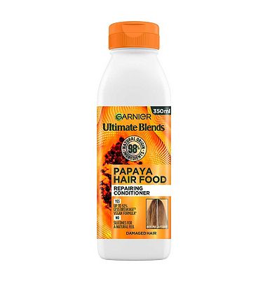 Garnier Ultimate Blends Hair Food Repairing Papaya Conditioner For Damaged Hair 350ml