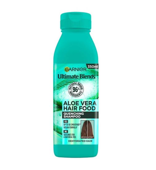 Garnier Ultimate Blends Moisturising Hair Food Aloe Vera Shampoo for Normal  Hair 350ml - Boots