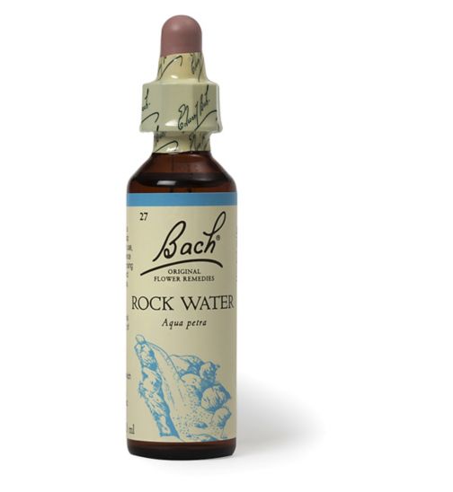 Bach Original Flower Remedy Rock Water Dropper 20ml – Bach Essence