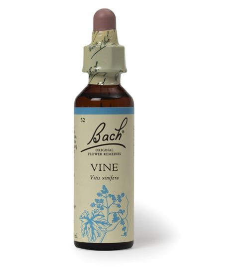 Bach Original Flower Remedy Vine Dropper 20ml – Flower Essence