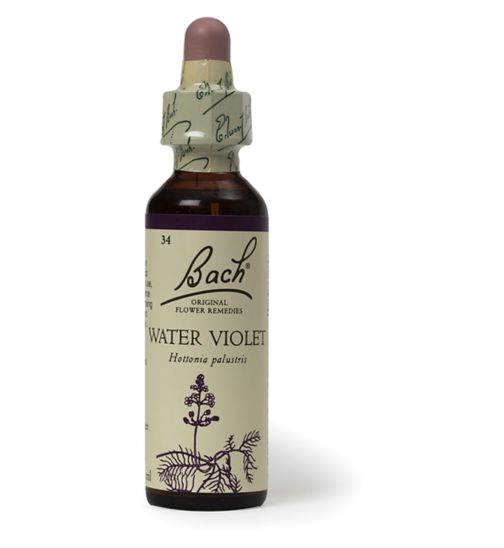 Bach Original Flower Remedy Water Violet Dropper 20ml – Flower Essence