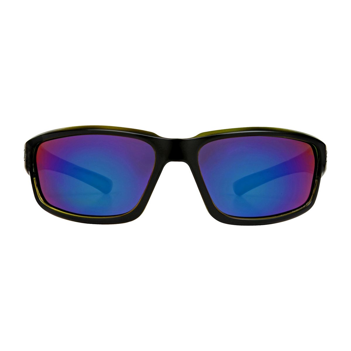 Freedom Polarised Sunglasses - Black And Green Frame Multicolor