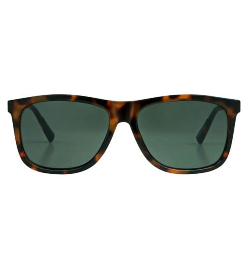 French Connection Men's Sunglasses - Shiny Tortoiseshell Frame