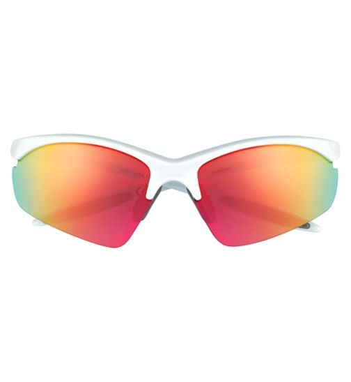 IronMan Sunglasses - Shiny White Frame