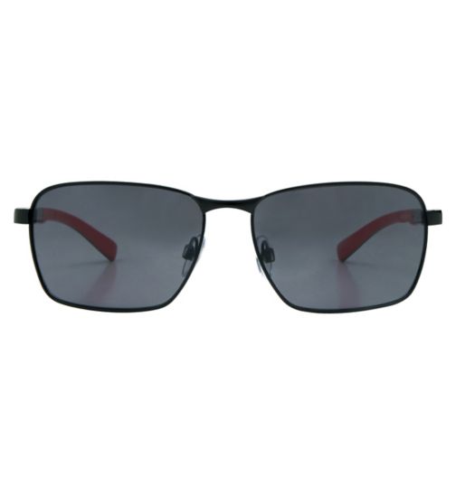 Boots Active Sunglasses - Black and Red Frame