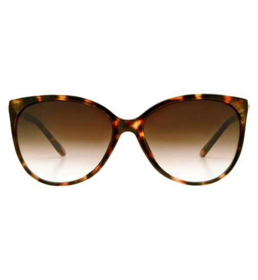 Boots Ladies Sunglasses - Brown Tortoiseshell Frame