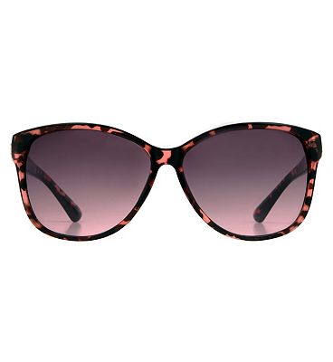 Boots Ladies Sunglasses - Pink Tortoiseshell Frame