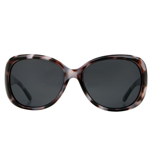 Boots Ladies Polarised Sunglasses - Grey Tortoiseshell Frame