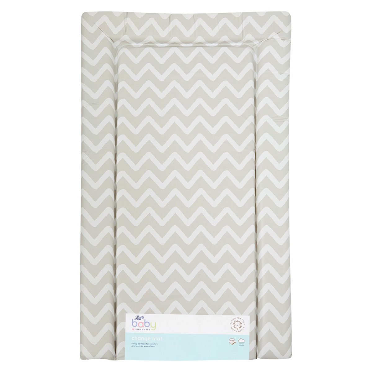 Boots Baby Changing Mat - Neutral