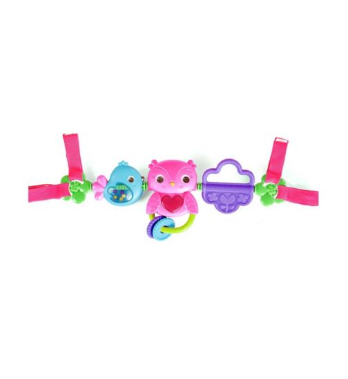 Bright Starts Busy Birdies Carrier Toy Bar™ Take-Along Toy
