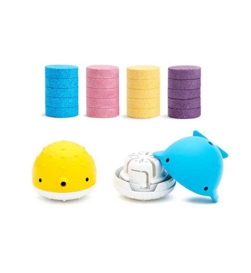 Color Buddies™ Moisturizing Bath Bombs & Toy Dispenser Set