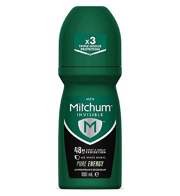 Mitchum Invisible Men Pure Energy 100ml