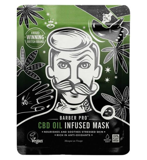 Barber Pro CBD Oil Mask