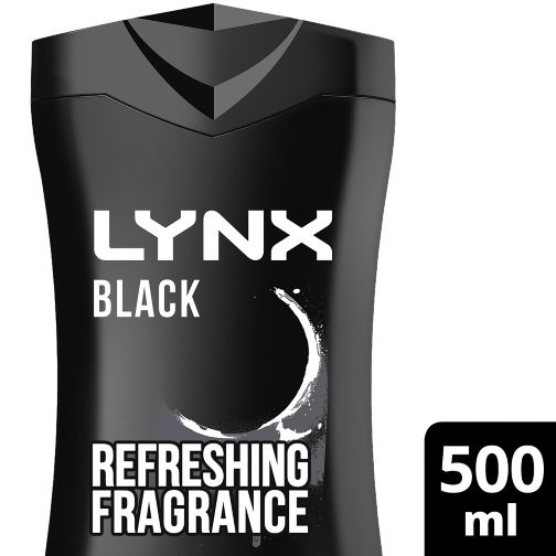 Lynx Black Fresh Charge Shower Gel 500 ml