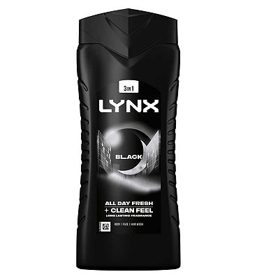 Lynx Black Fresh Charge Shower Gel 500ml