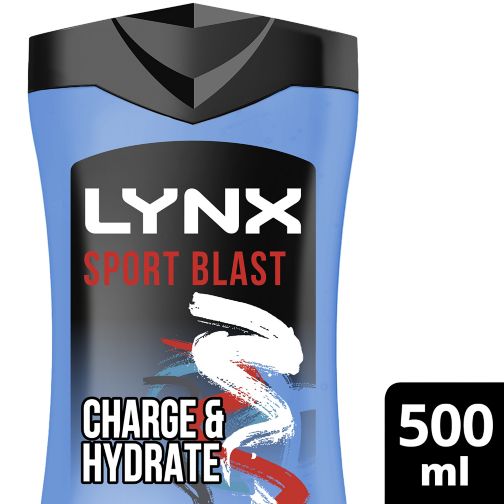 Lynx Sport Blast Shower Gel 500ml