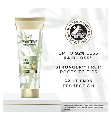 Pantene Pro-V Grow Strong Hair Conditioner With Biotin And Bamboo, 275ml (6)