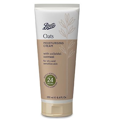 boots oats moisturising cream 250ml