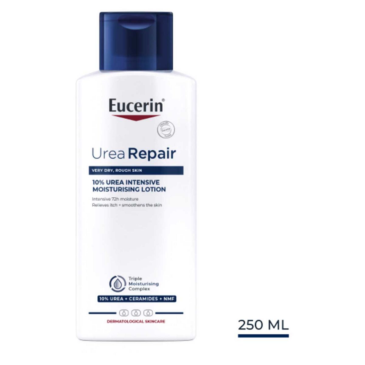 Eucerin Urearepair 10% Urea Body Lotion For Very Dry Rough Skin250 ml, 250ml