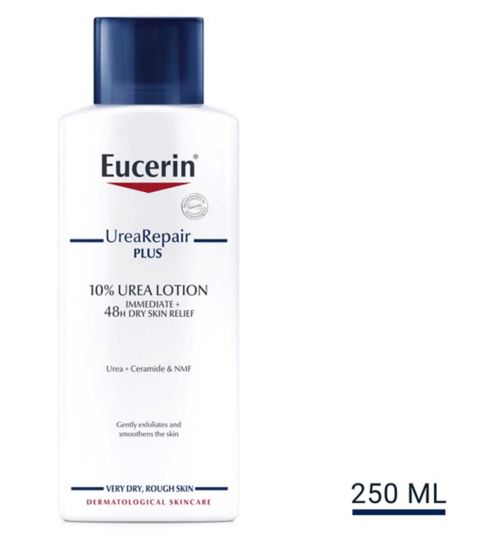 Aan het liegen Verwachten teller Eucerin 10% Urea Body Lotion Dry Skin Relief 250ml - Boots