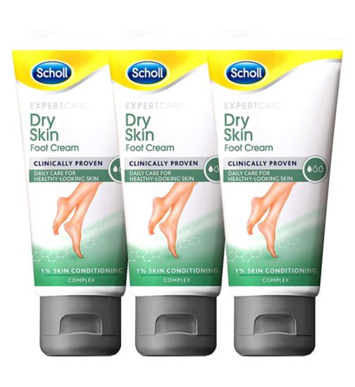 Scholl  dry skin foot cream 75ml;Scholl Dry Skin Foot Cream - 75ml;Scholl Dry Skin Foot Creams Bundle 3s