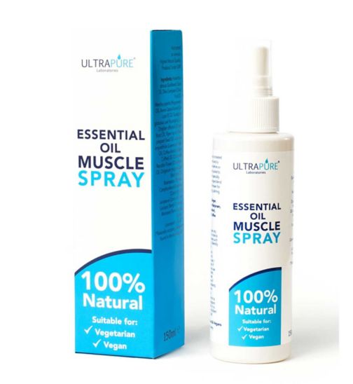 Ultrapure Laboratories Essential Oil Muscle Spray 150ml