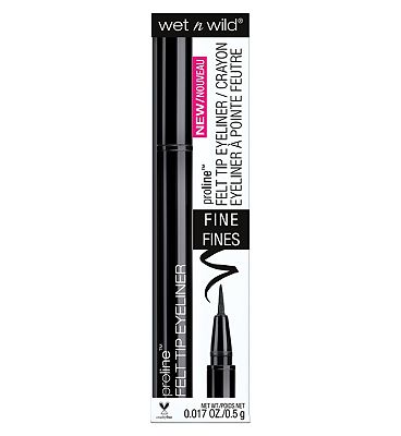 Wet n Wild ProLine Felt Tip Eyeliner Black Black