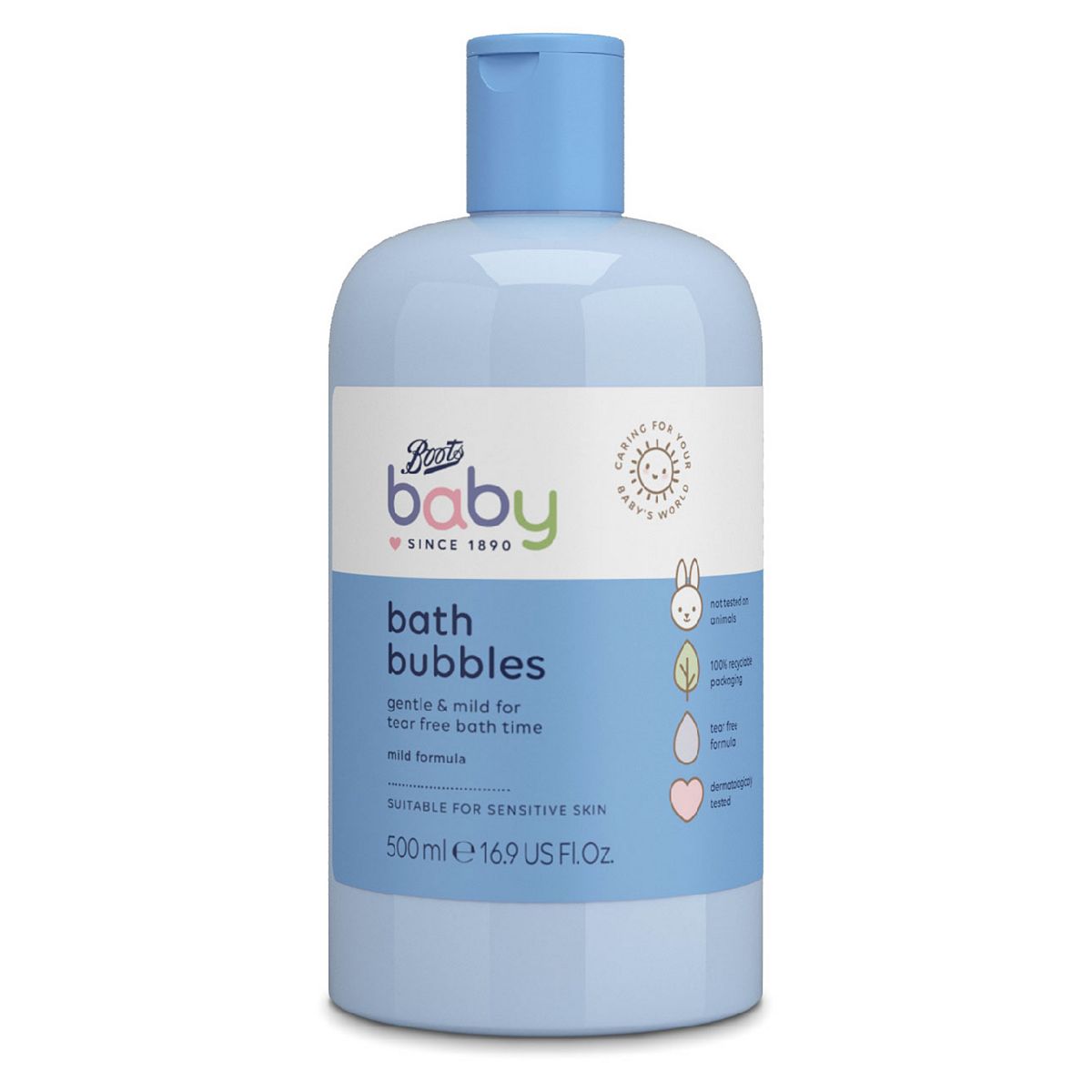   Baby Bath Bubbles 500Ml