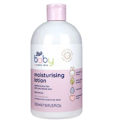 boots baby sensitive moisture cream