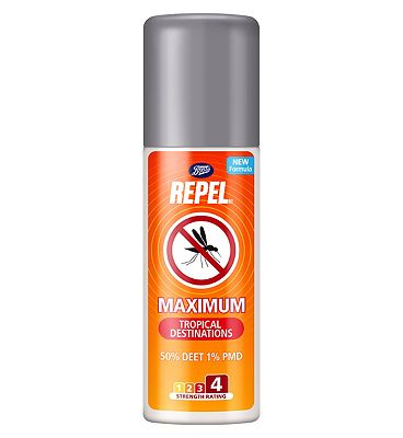 Boots Repel Maximum DEET & PMD Aerosol 125ml