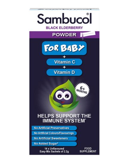 Sambucol Powder For Baby 14 Sachets