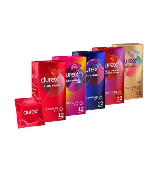 Durex Condoms Variety Bundle (5 x 12 Pack);Durex Emoji Pleasure Me Condoms 12s;Durex Intense Condoms 12s;Durex Intense Ribbed & Dotted Condoms with Lubricant - 12 Pack;Durex Pleasure Me Ribbed and Dotted Condoms - 12 Pack;Durex Real Feel Non Latex Condoms  - 12 Pack;Durex Thin Feel Condoms - 12 Pack;Durex Thin Feel Condoms 12s;Durex Thin Feel Extra Lubricated Condoms -12 Pack;Durex Thin Feel Intimate Feel Condoms 12s;Tutti Bambini  Siena 3 Piece Room Set White & Beech
