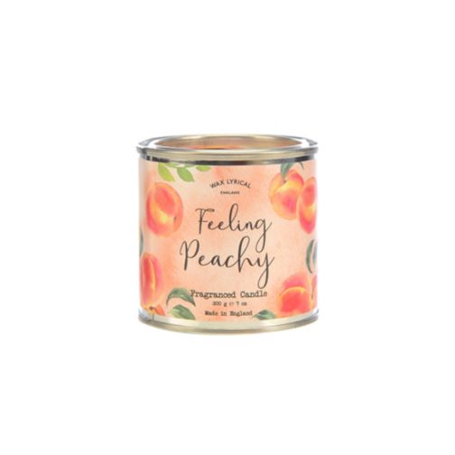 Wax Lyrical Fruit Collection Candle Wax Filled Tin Feeling Peachy 200g