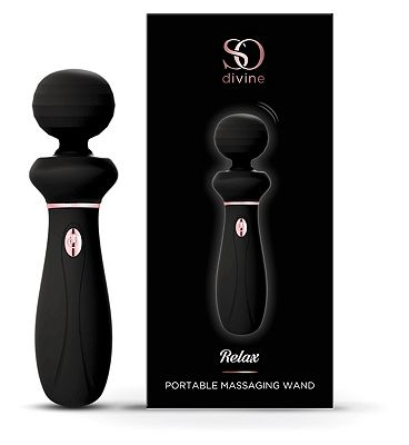 So Divine 10 Function Portable Massaging Wand - Relax