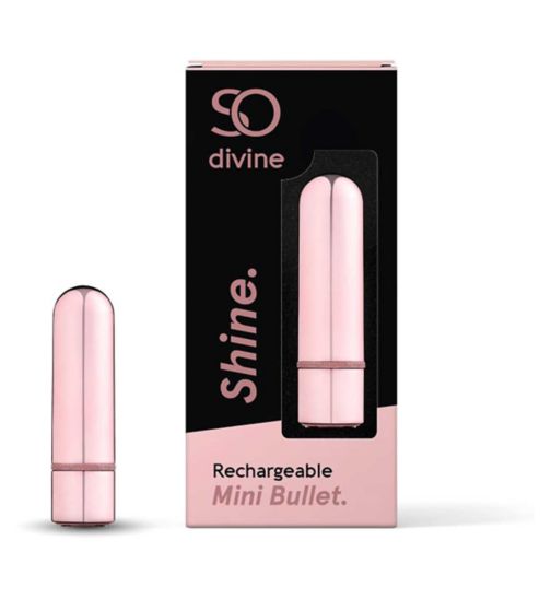 So Divine 10 Function Powerful Rechargeable Mini Bullet - Shine
