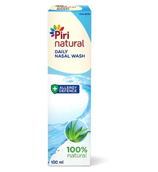 PiriNatural Breathe Clean Daily Nasal Wash - 100ml