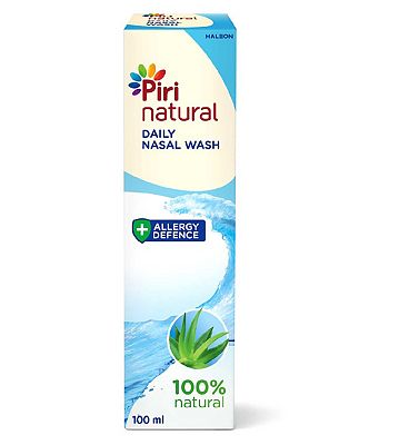 PiriNatural Breathe Clean Daily Nasal Wash - 100ml