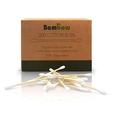 Bambaw Bamboo Cotton Buds - Pack Of 200