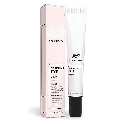 Boots Ingredients Caffeine Eye Cream 15ml