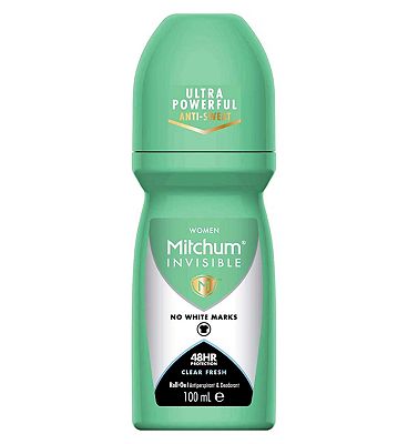 Mitchum Invisible Women Clear Fresh 100ml