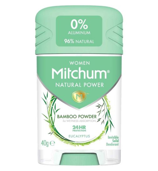 Mitchum Women Natural Power Eucalyptus 40G