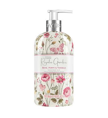 Baylis Harding Royale Garden Luxury Rose Poppy Vanilla Hand Wash 500Ml