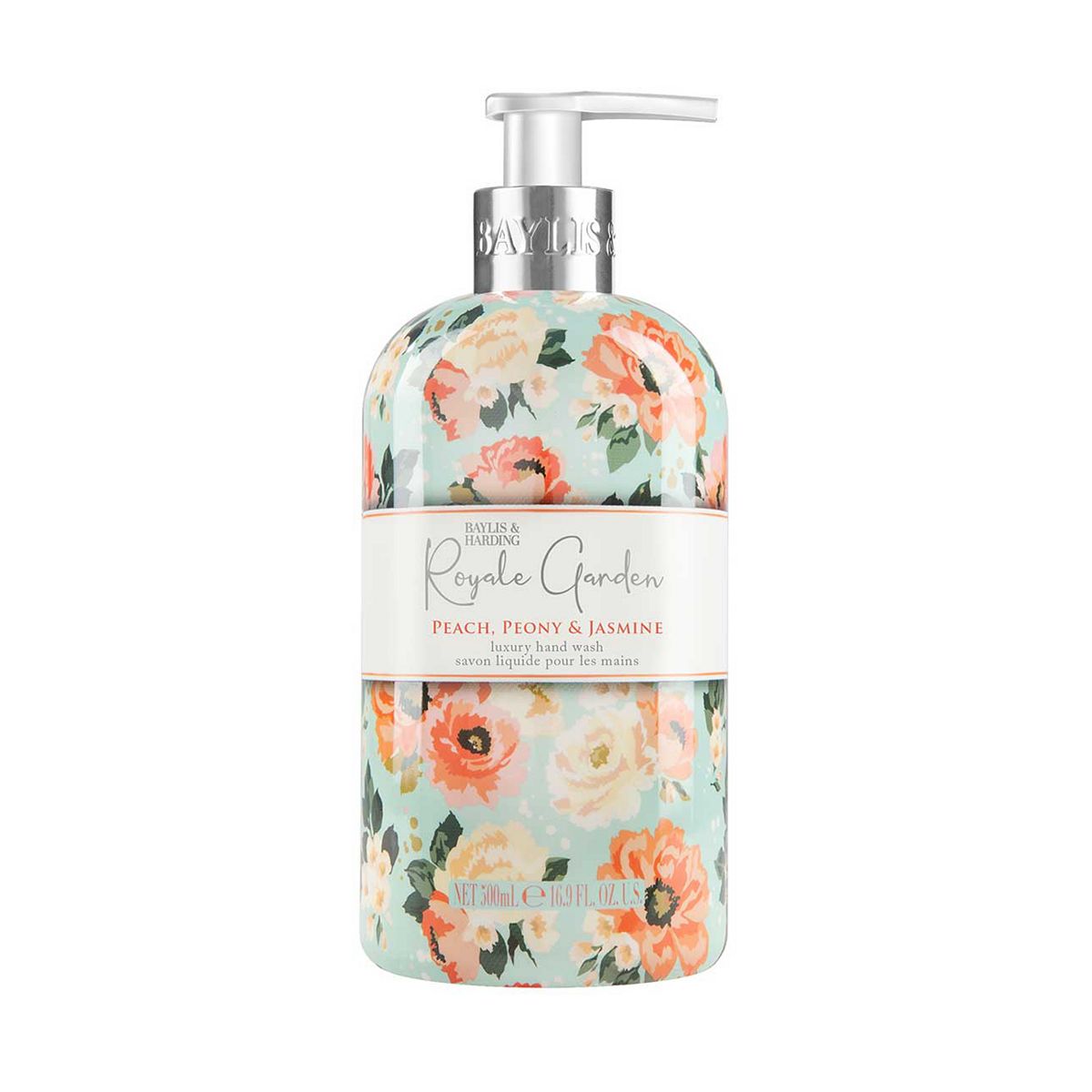 Baylis & Harding Royale Garden Peach Peony & Jasmine 500Ml Hand Wash