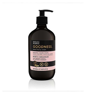 Baylis & Harding Goodness Rose & Geranium 500ml Hand Wash