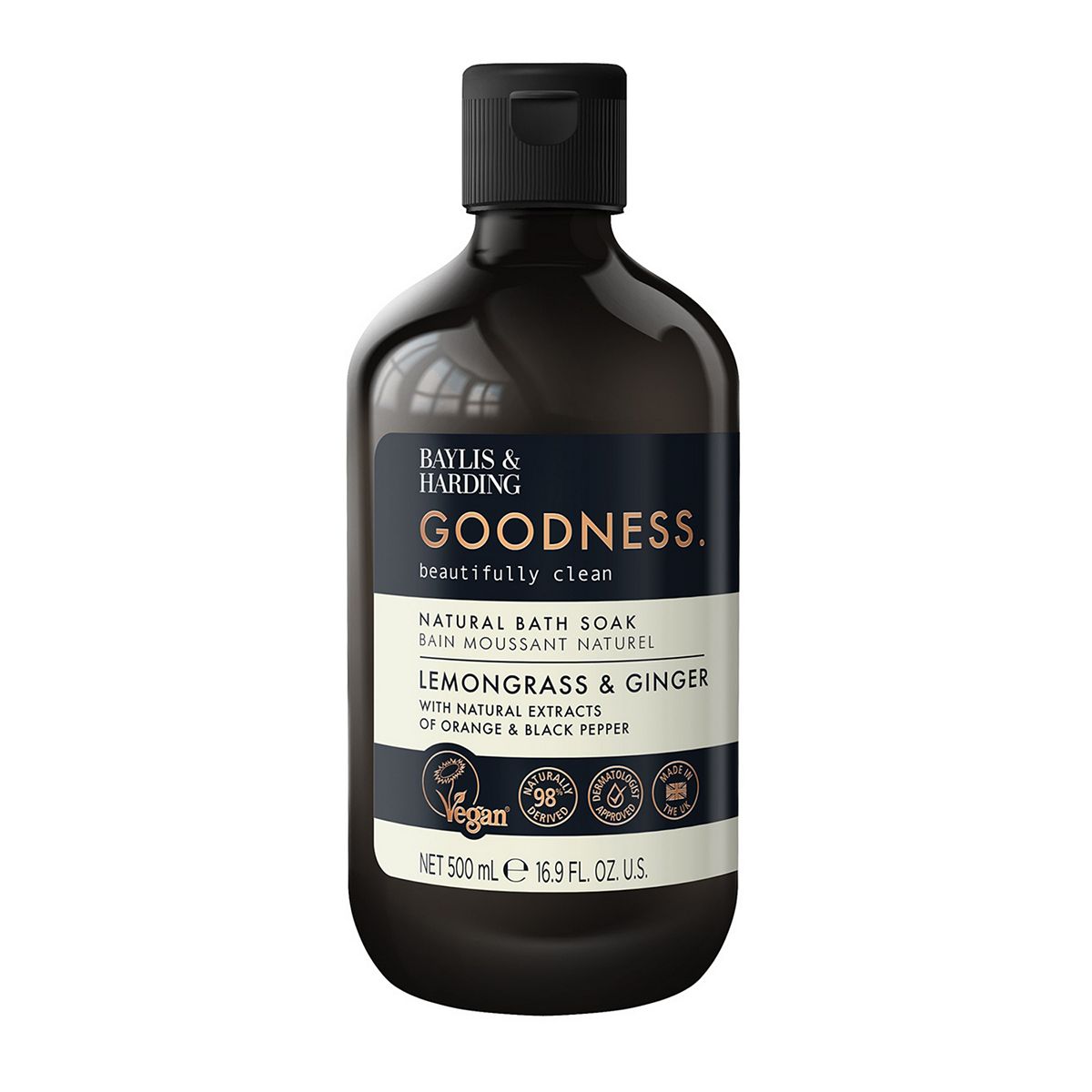 Baylis & Harding Goodness Lemongrass & Ginger Bath Soak 500ml