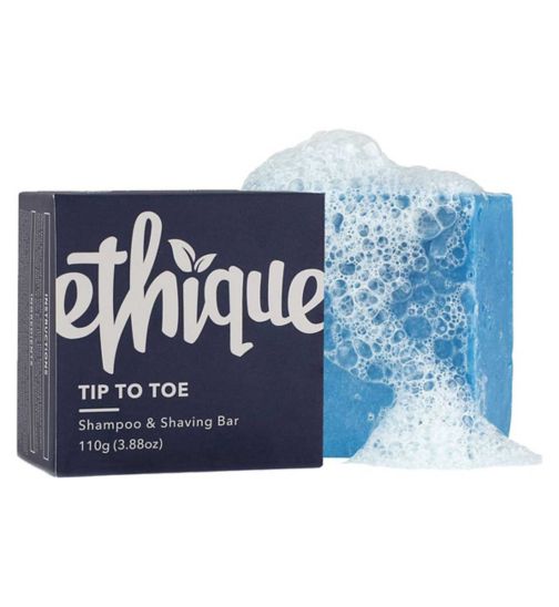 Ethique TipToToe Shampoo & Shaving Bar 110g