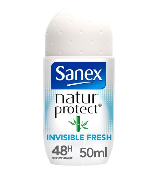 Sanex Natur Protect Invisible Fresh Natural Bamboo Roll On Deodorant 50ml