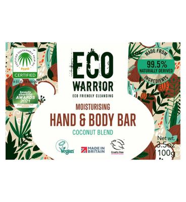 Eco Warrior Hand & Body Bar 100g